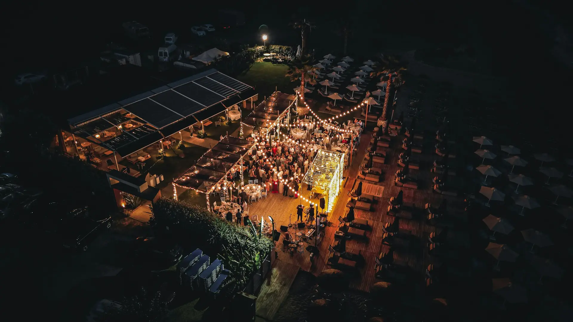 Wedding guests dancing at Colorado reception with professional DJ entertainment